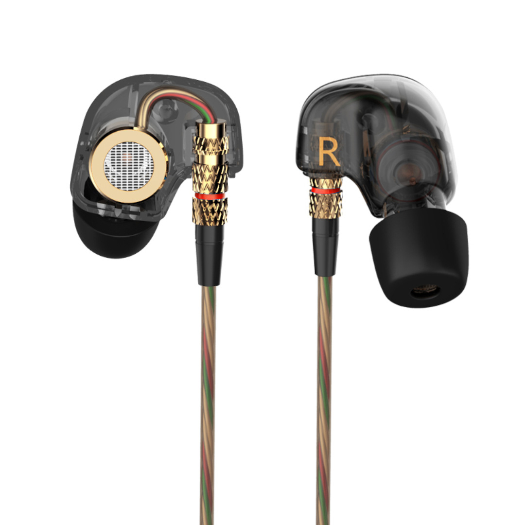 KZ ATE Dynamic Balanced Armature IEM in Ear HiFi Monitors DJ Studio Stereo Music Earphones