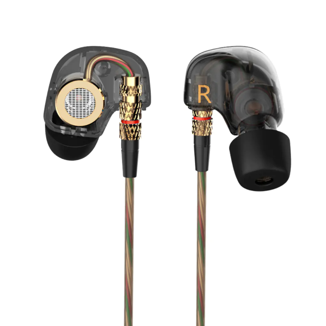 KZ ATE Dynamic Balanced Armature IEM in Ear HiFi Monitors DJ Studio Stereo Music Earphones
