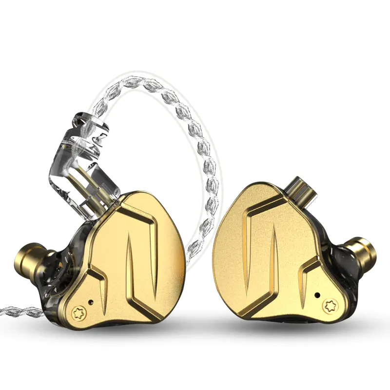 KZ ZSN Pro X Metal Earphones 1BA 1DD Hybrid Technology HiFi Bass Earbuds in Ear Monitor Headphones
