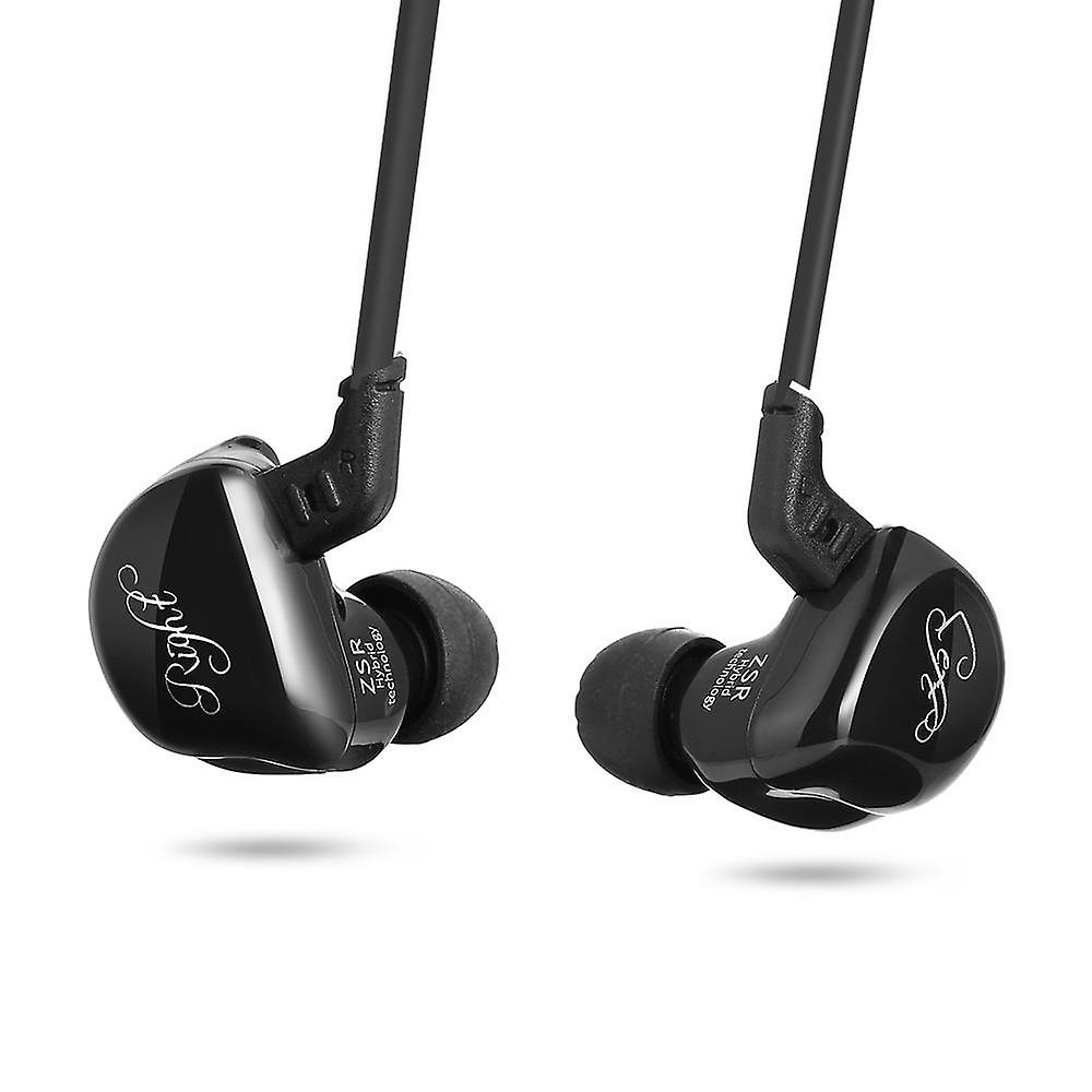 KZ ZSR in-Ear Monitor Earphone HiFi Earphones Stereo Deep Bass Earbuds with Detachable Cable
