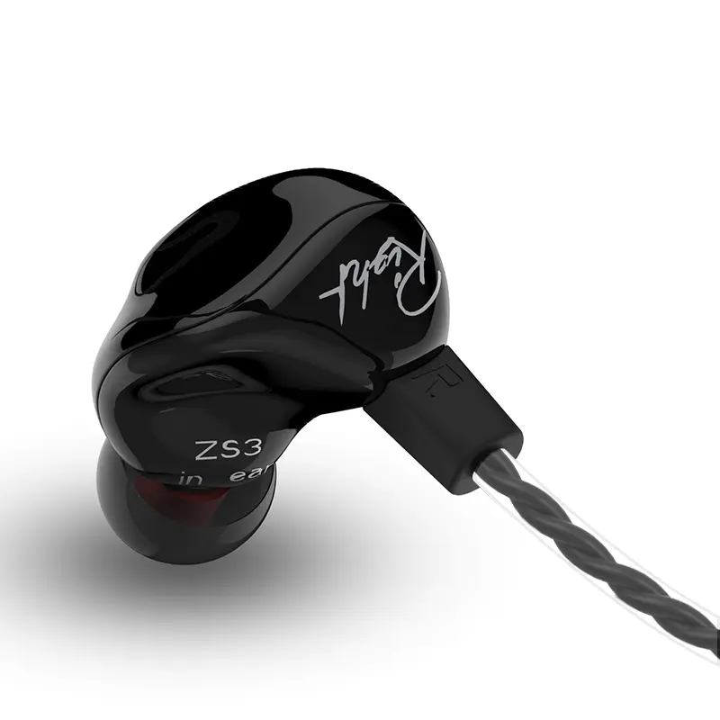 KZ ZS3 Noise Cancelling Dynamic In ear monitor KZ ZS3 Hifi Earphones
