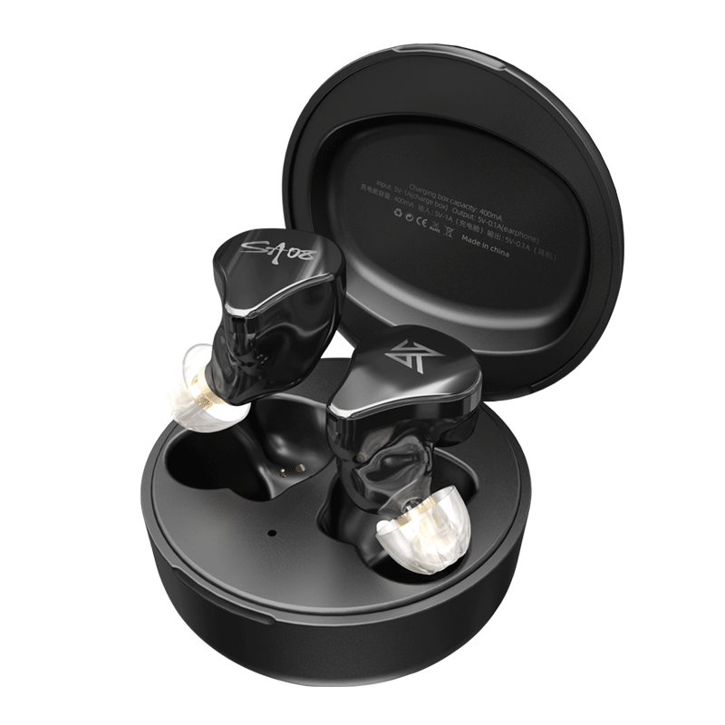 KZ SA08 10 Balanced Armatures Hifi TWS True Wireless Stereo Bluetooth KZ Earphones